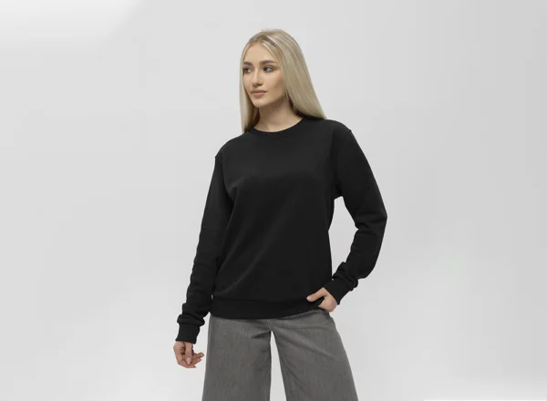 Свитшот прямой крой футер 3х-нитка, 320 гр.